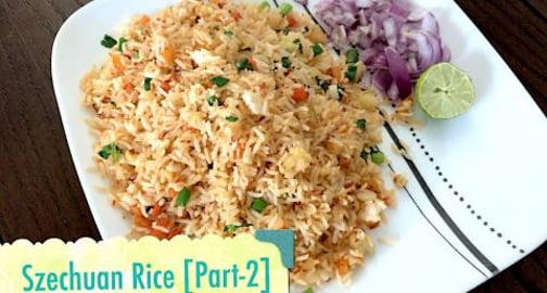 Szechuan Fried Rice || By BB Chef