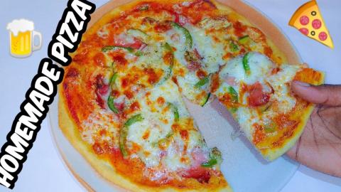Best Homemade Pizza In 10 Minutes.