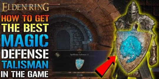 Elden Ring: How To Get The BEST MAGIC DEFENSE TALISMAN In...