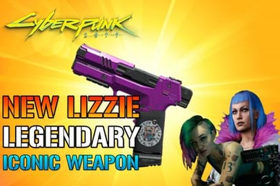 Cyberpunk 2077: NEW Lizzie Legendary Tech Pistol Is AMAZI...