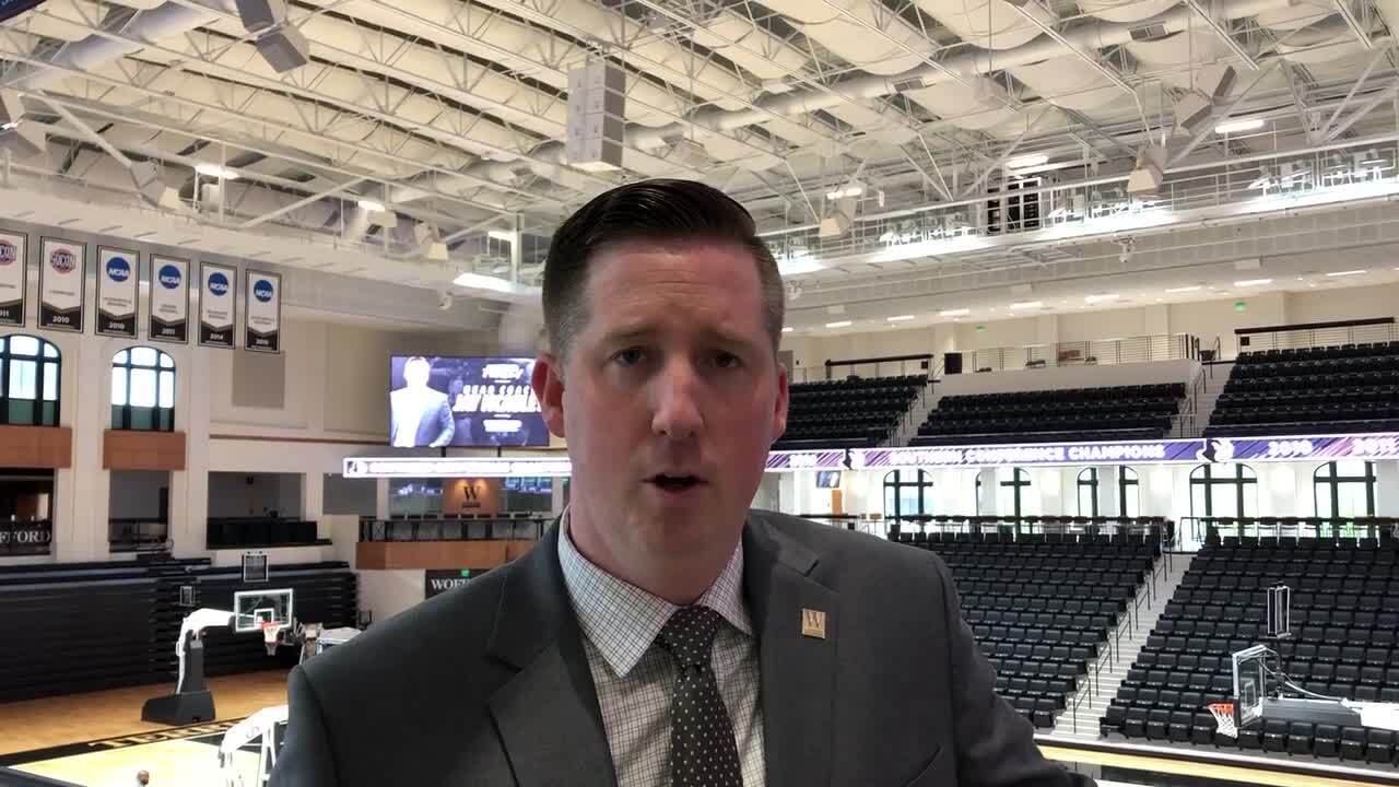 Wofford basketball coach Mike Young shares vision for program Fort
