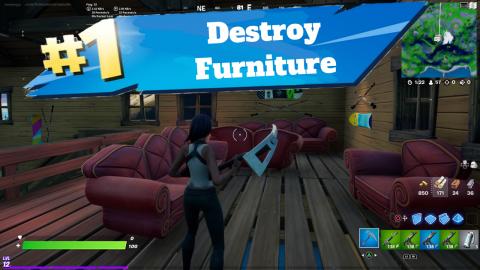 Destroy Furniture at apres ski