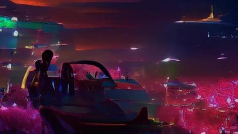 AI Relaxing Music Video