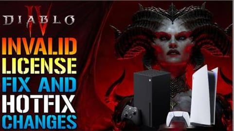 Diablo 4: Invalid License FIX! How To Get In On Console! ...