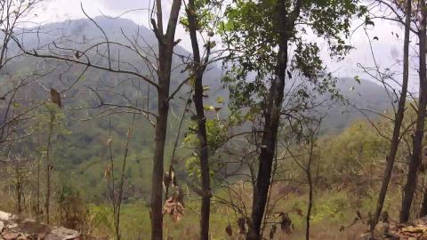 Hills of Sikkim Visible From West Bengal
