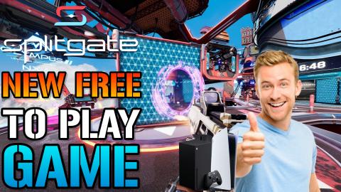 Splitgate: NEW FREE To Play HALO Style Shooter Is Here! D...