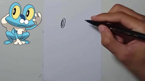 Draw pokemon froakie shorts