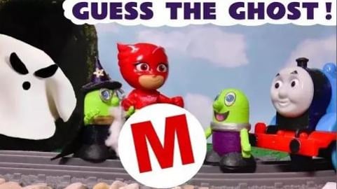 Thomas The Tank Engine and funny Funlings Guess The Ghost...