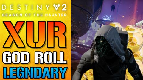 Destiny 2: XUR EXOTICS & LOCATION! GOD ROLL Legendary Wea...