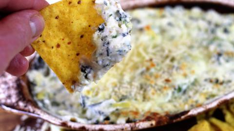 Spinach and Artichoke Dip | It's Only Food with Chef John...