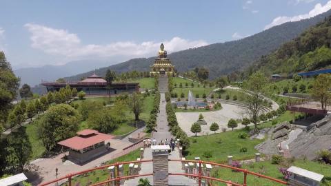 Up And Close Buddha Statue | Ravangla | Sikkim