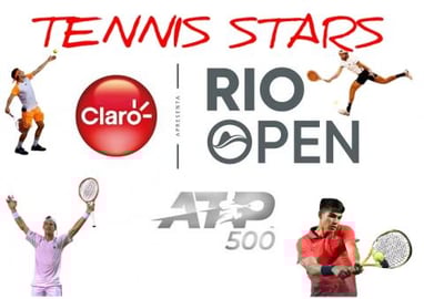RIO OPEN TENNIS STARS