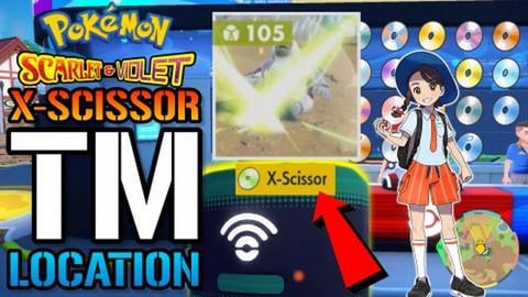 Pokemon Scarlet & Violet Ground "X-SCISSOR" TM! Where To ...