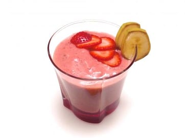 Strawberry Banana Chia Smoothie