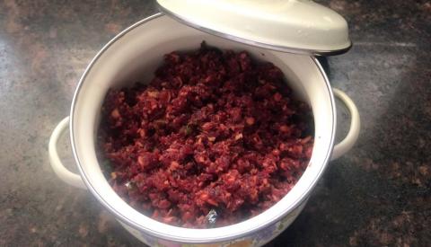 Delicious seasoned healthy BEETROOT FRY !! Try & Enjoy !!...