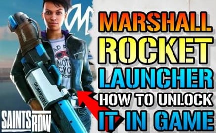 Saints Row: Marshall Rocket Launcher! How To Unlock It In...