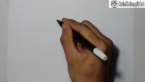 Drawing teks calligraphy