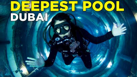 Diving in the World's DEEPEST Pool | Deep Dive Dubai
