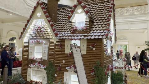 Grand Floridian - Gingerbread House - 12/22/2023 - 4k