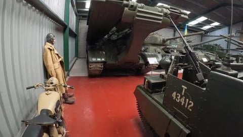 HUGE TANKS USED IN THE WAR!