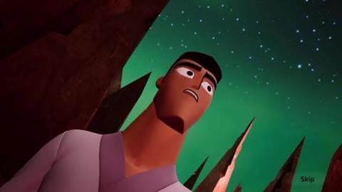Samurai Jack: 30/4 gameplay (level 3-1)