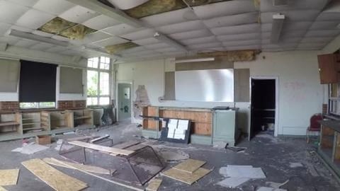 ABANDONED SCHOOL FROM THE 1960S