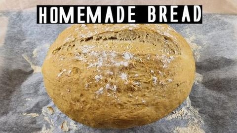 1Kg Homemade Bread Recipe - Tasty Food