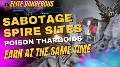 Thargoid Spire Sabotage Missions - Poison the Thargoid Ti...