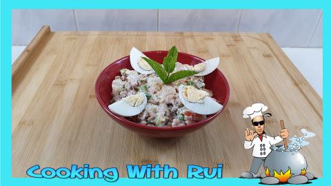 Tuna, Black Eyed Beans And Mayo Salad