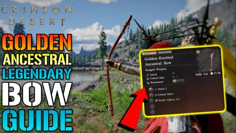Crimson Desert: Legendary "Ancestral Bow" How To Get This...