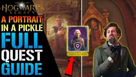 Hogwarts Legacy: A Portrait In A Pickle Quest Is Hilariou...