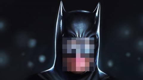 Digital drawing BATMAN like YOU'VE NEVER SEEN HIM BEFORE