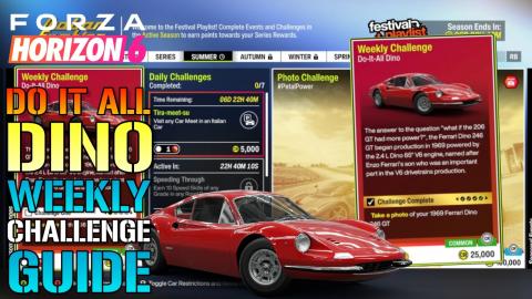 Forza Horizon 6_ _Do It All Dino_ Weekly Challenge Guide!...