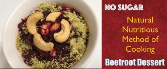 Healthy Beetroot Dessert - NO Sugar || by BB Chef