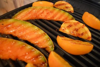 How to Cook Grilled Orange & Cantaloupe with Napa Valley ...