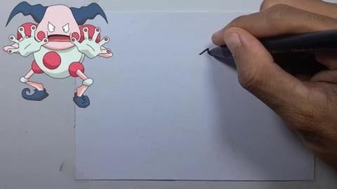 Drawing Pokemon MR.MINE