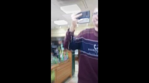 RAVE IN SUBWAY STARTED...