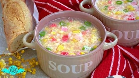 CRAB AND CORN SOUP