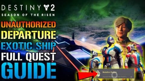Destiny 2: Unauthorized Departure! EXOTIC QUEST GUIDE! Ho...