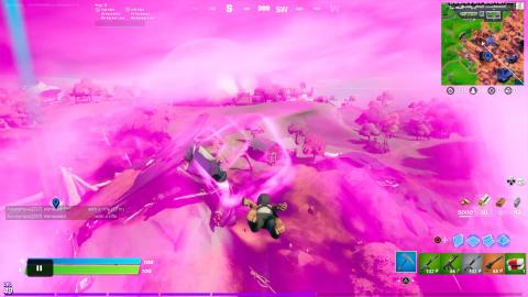 Travel in an Alien Slipstream for 100 Meters - Fortnite