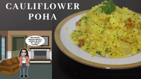 Cauliflower Poha - Keto _ Weight Loss _ Low Carbs _ Healt...