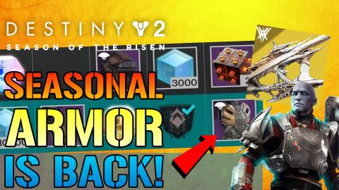 Destiny 2: SEASON PASS ARMOR IS BACK! NEW High Stat Armor...