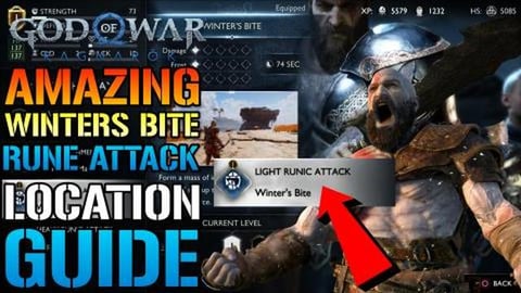 God Of War: Ragnarok Amazing "Winters Bite" Light Runic A...