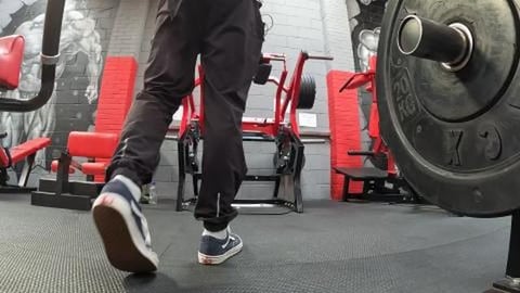 RARE GYM SQUAT MACHINE!