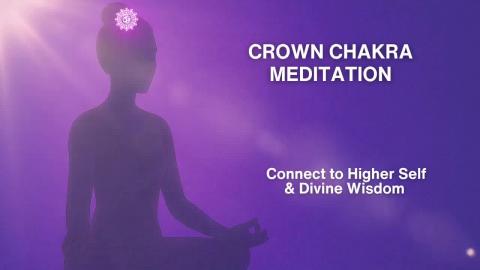 Crown Chakra Guided Meditation — Divine Connection, Spi...
