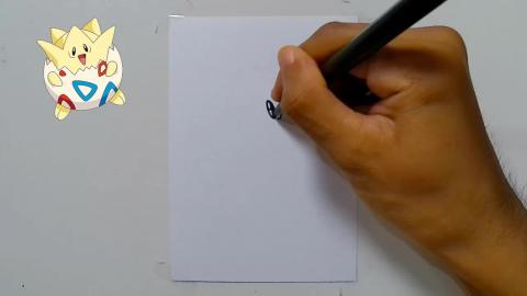 Drawing Pokemon Togepi shorts