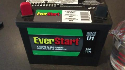 12 Volt battery Water Heater - U1 150 CCA Everstart  