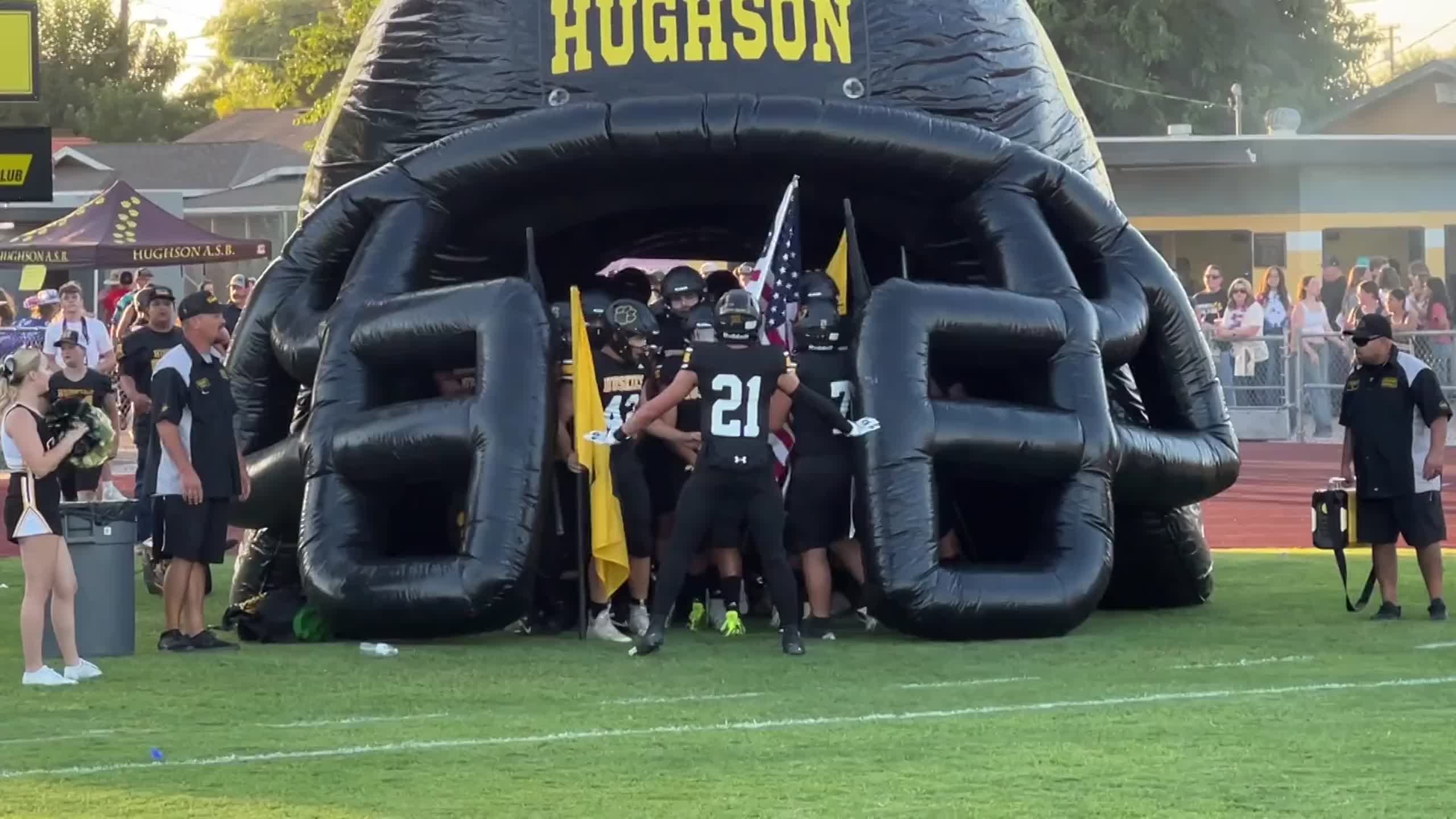 See highlights from hughson s football win modesto bee
