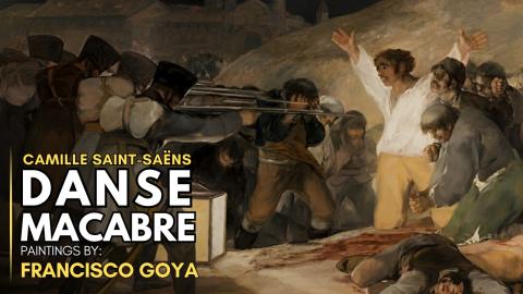 Camille Saint-Saëns: Dance Macabre (Featuring paintings ...