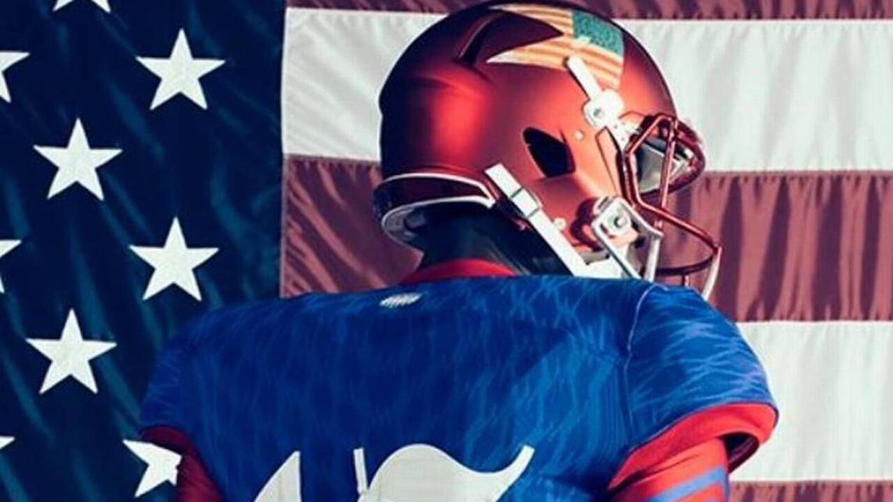 KU unveils redesigned football jerseys - KU Sports